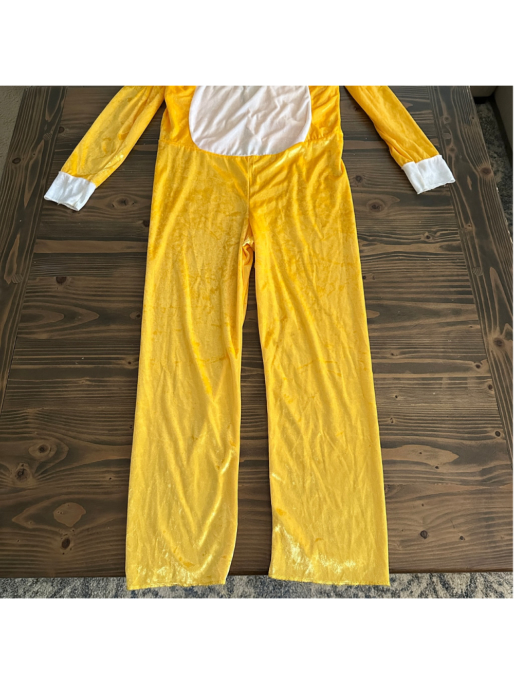 Disguise Sonic Tails Costume Boys L 10-12 Sonic the Hedgehog 2 Hooded Jumpsuit - Picture 4 of 7